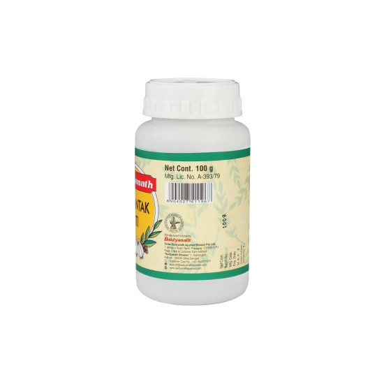 Baidyanath Gaisantak Bati, Reduces and neutralizes acid levels | Provide quick relief from common digestive problems like gas, hyperacidity, flatulence and bloating | (100 g)