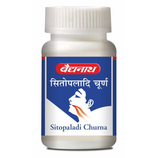Baidyanath Sitopaladi Churna | Supports Healthy Respiratory System & Provides Nutrition and Energy for Digestion | (60tb)