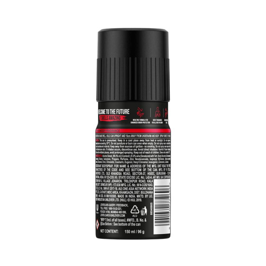 Axe Intense Long Lasting Deodorant Bodyspray For Men 150 ml - Strong Woody Fragrance