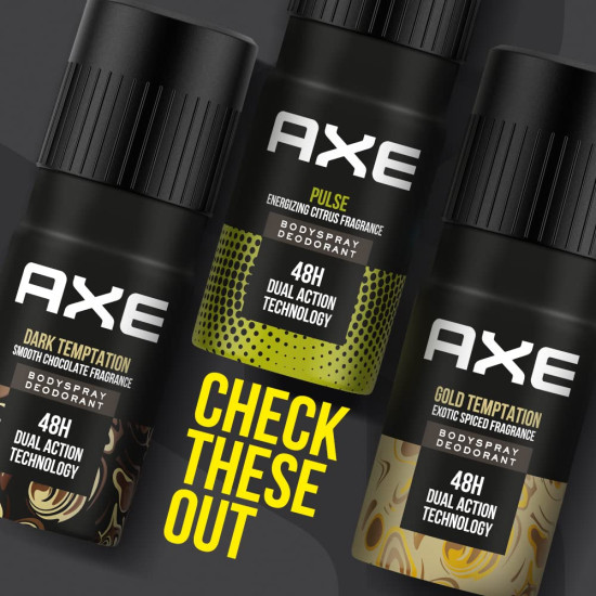 Axe Intense Long Lasting Deodorant Bodyspray For Men 150 ml - Strong Woody Fragrance