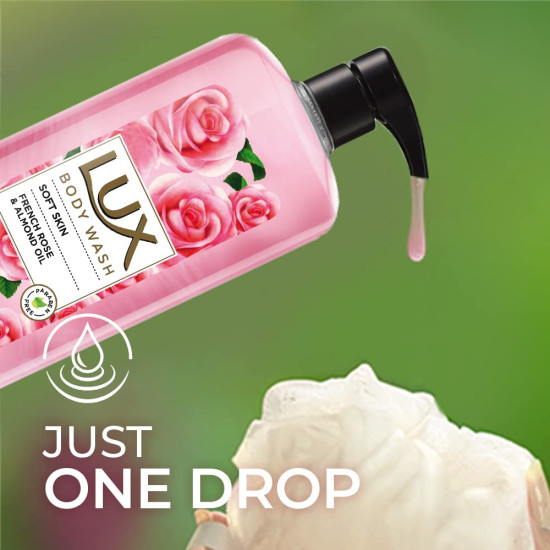 Lux Body Wash Soft Skin - French Rose & Almond Oil