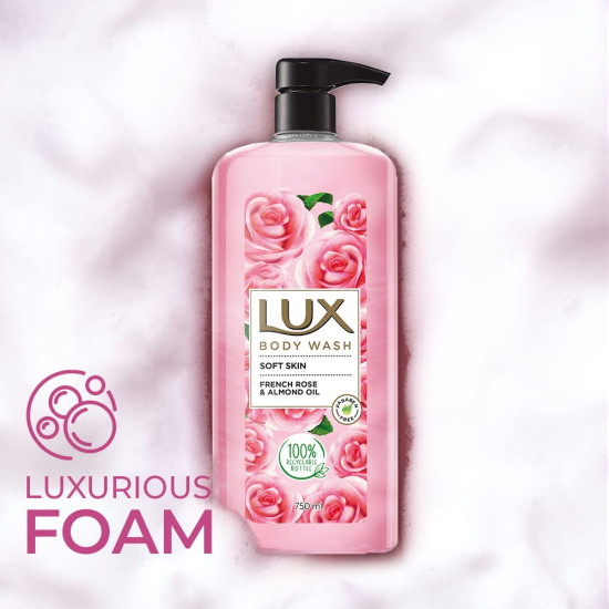 Lux Body Wash Soft Skin - French Rose & Almond Oil