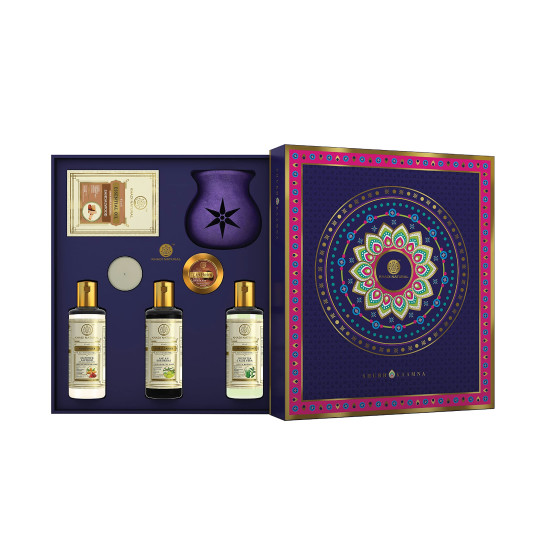 Khadi Natural Shubh Kaamna Gift Box - Perfect Assorted Gift