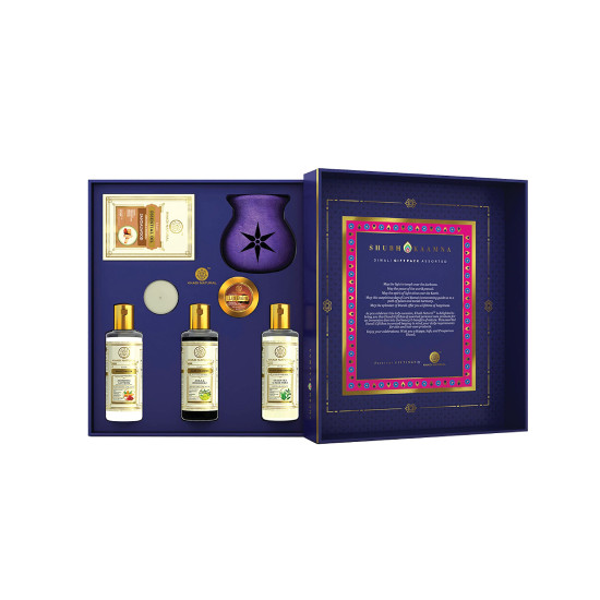 Khadi Natural Shubh Kaamna Gift Box - Perfect Assorted Gift