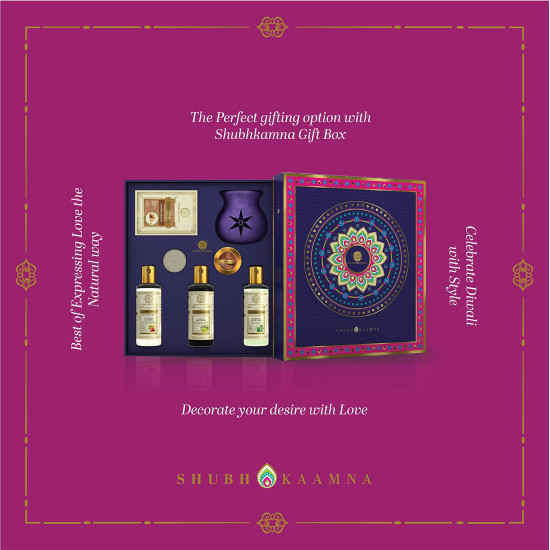 Khadi Natural Shubh Kaamna Gift Box - Perfect Assorted Gift
