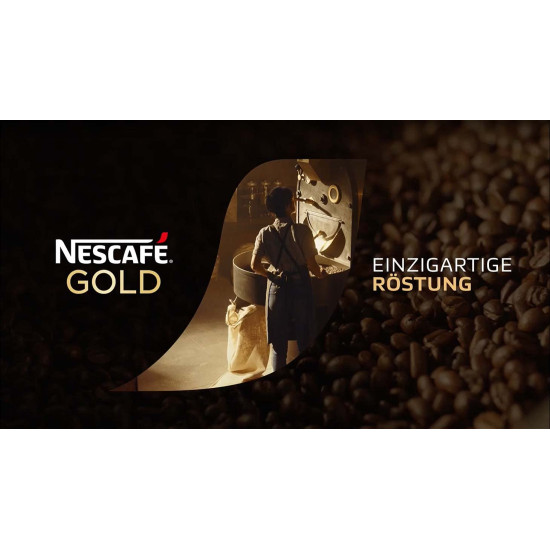 Nescafe Gold Crema Instant Coffee - Velvety Crema & Rich Aroma