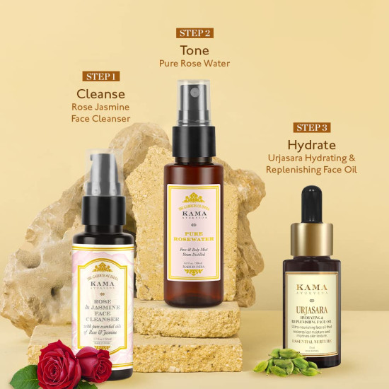 Kama Ayurveda Urjasara Hydrating & Replenishing Face Oil - Revitalize Your Skin