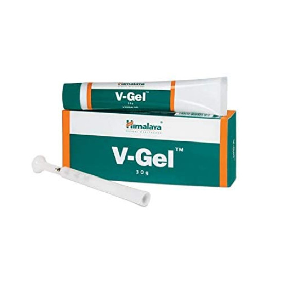 Himalaya V-Gel 30gm (PACK OF 2) - Antimicrobial Vaginal Gel
