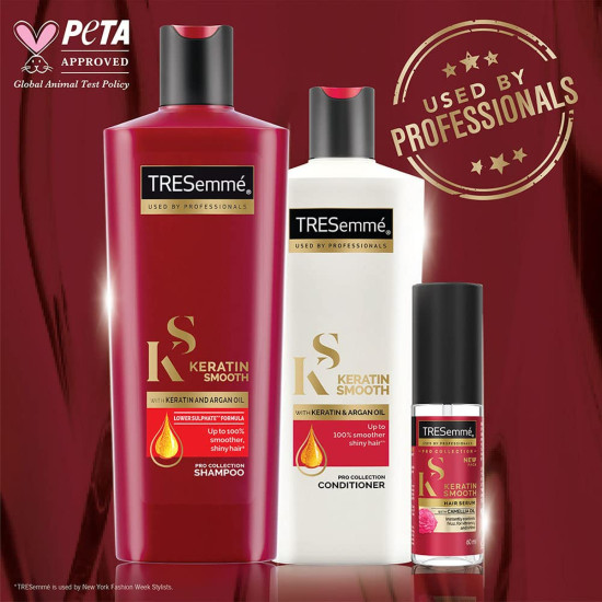 TRESemme Keratin Smooth Hair Serum - Frizz Control & Shine