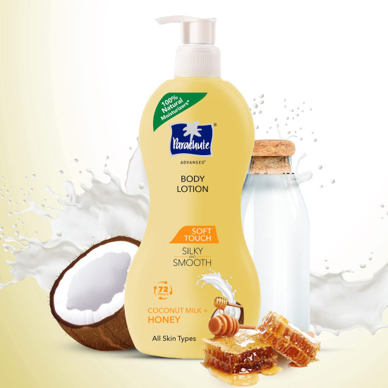 Parachute Advansed Soft Touch Body Lotion - Pure Coconut Milk & Honey