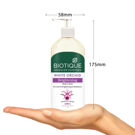 Biotique White Orchid Brightening Body Lotion - Extra Brightening & Radiance