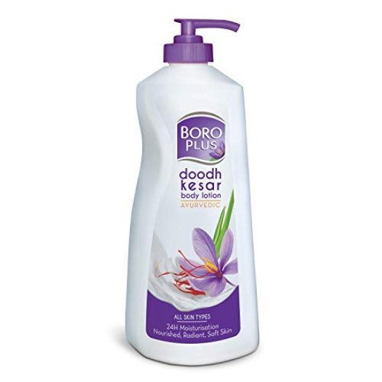 Boroplus Doodh Kesar Body Lotion 400ml - Nourishing Skin Moisturizer