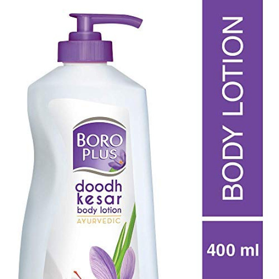 Boroplus Doodh Kesar Body Lotion 400ml - Nourishing Skin Moisturizer