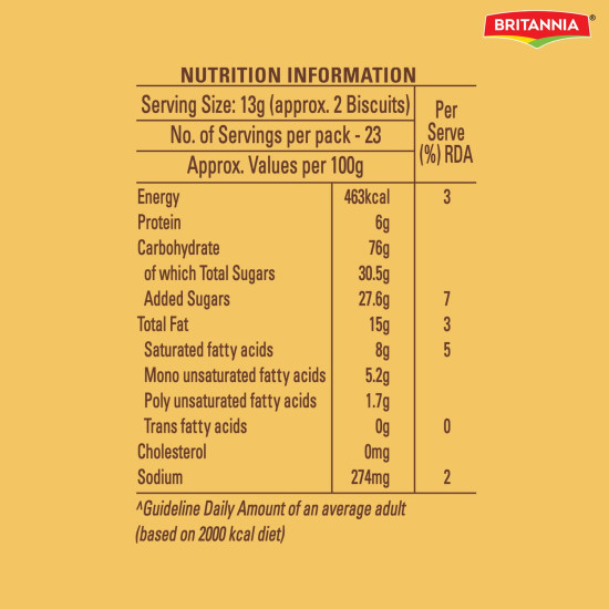 Britannia Nice Time, 300g - Sweet Coconut Biscuits