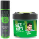 Set Wet Extreme Hold Styling Hair Spray & Gel for Men - Strong Hold & Sexy Style