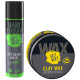 Set Wet Styling Hair Clay Wax & Extreme Hold Hair Spray for Men - Ultimate Matte & Strong Hold