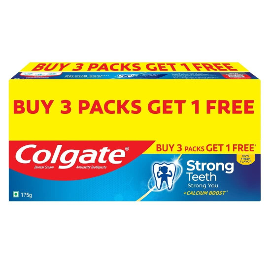 Colgate Strong Teeth Cavity Protection Toothpaste - Calcium Boost