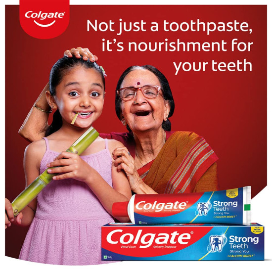 Colgate Strong Teeth Cavity Protection Toothpaste - Calcium Boost