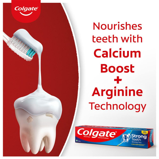 Colgate Strong Teeth Cavity Protection Toothpaste - Calcium Boost