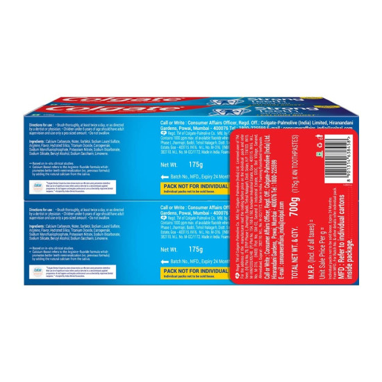 Colgate Strong Teeth Cavity Protection Toothpaste - Calcium Boost