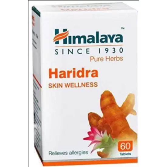 Himalaya Since 1930 Pure Herbs Haridra Skin Wellness - Relieves Allergies