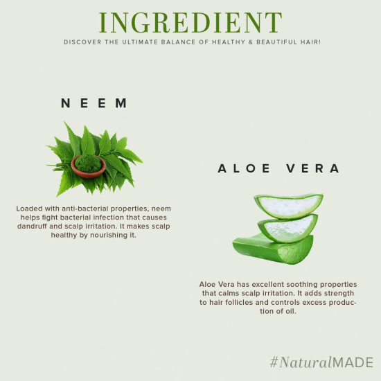 Khadi Natural Aloe Intense Cleanse Pack - Anti-Hair Fall Shampoo & Conditioner