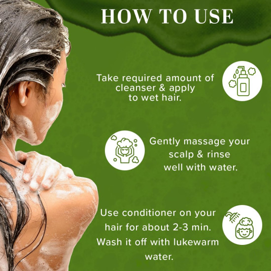 Khadi Natural Aloe Intense Cleanse Pack - Anti-Hair Fall Shampoo & Conditioner