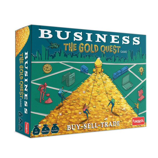 Funskool Games Business Game - The Gold Quest for Young Strategists