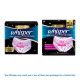 Whisper Super Absorbent Period Panty, 6 M-L Pants, 360 Degree Leakage Protection for Heavy Flow, Panty like Fit for Full back Coverage, Absorbs Heavy Gushes, Silky Soft, Comfortable Feel