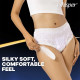 Whisper Super Absorbent Period Panty, 6 M-L Pants, 360 Degree Leakage Protection for Heavy Flow, Panty like Fit for Full back Coverage, Absorbs Heavy Gushes, Silky Soft, Comfortable Feel