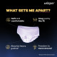 Whisper Super Absorbent Period Panty, 6 M-L Pants, 360 Degree Leakage Protection for Heavy Flow, Panty like Fit for Full back Coverage, Absorbs Heavy Gushes, Silky Soft, Comfortable Feel