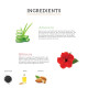 KHADI NATURAL Hibiscus & Aloe Vera Shampoo - Sulphate & Paraben Free