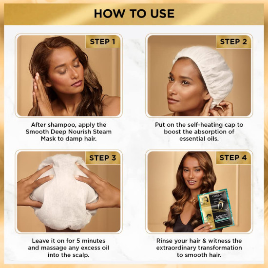 L'Oreal Paris Professional Nourishing Treatment - Smooth & Frizz-Free Hair L'Oreal Paris Professional Nourishing Treatment - Smooth & Frizz-Free Hair