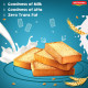 Britannia Toastea Milk Rusk Toast - Crispy & Sweet Tea Companion