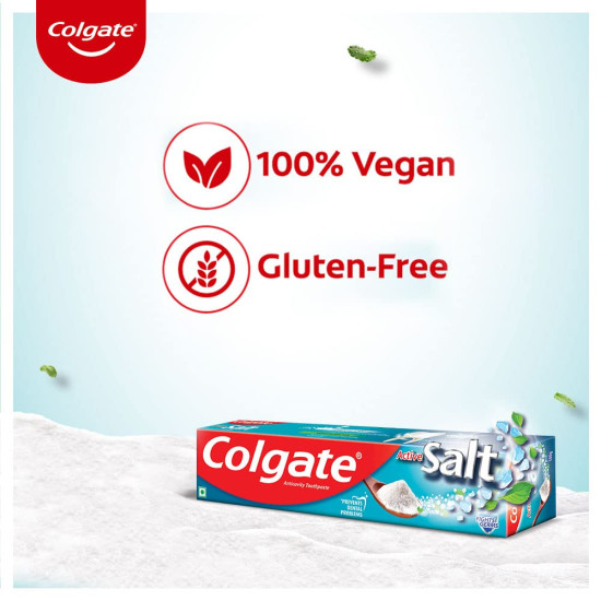 Colgate Active Salt Toothpaste - Daily Germ Protection Colgate Active Salt Toothpaste - Daily Germ Protection
