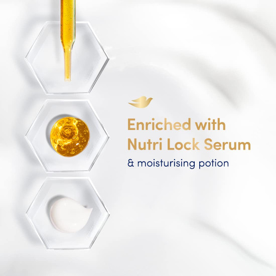 Dove Hair Therapy Breakage Repair Conditioner - Nutri-Lock Serum for Thicker Hair