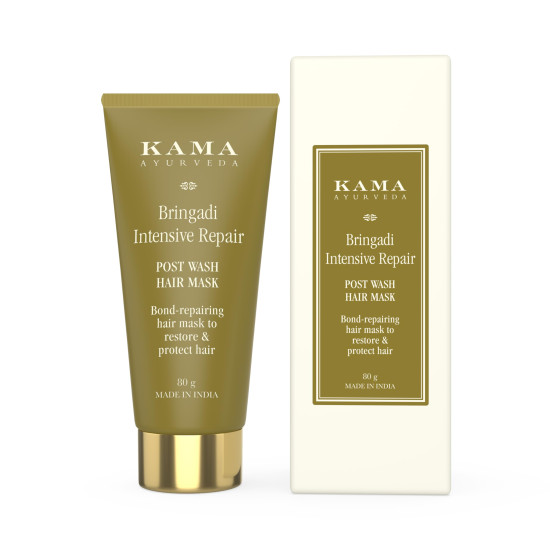 Kama Ayurveda Bringadi Intensive Repair Post-Wash Hair Mask 80 Gm - Natural Hair Restoration