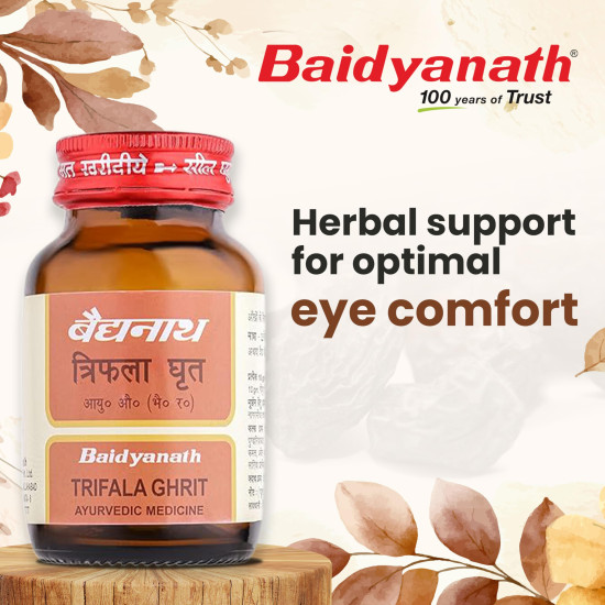 Baidyanath Triphala Ghrit Helps in eye disorders 100 gram