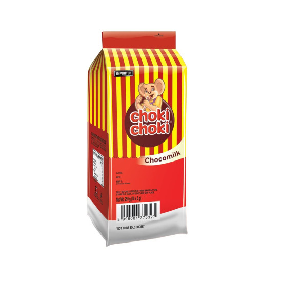 CHOKI CHOKI Choco Chocolate Milk Stick Pouch - Indulgent Chocolate Treat