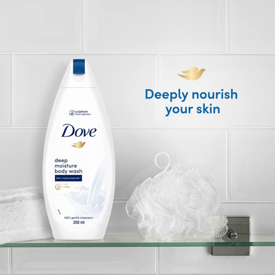 Dove Deeply Nourishing Body Wash Gel - Moisturizing for Softer Skin