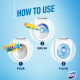 Domex Fresh Guard Disinfectant Toilet Cleaner - Ocean Fresh - Freshness for 100 Flushes Domex Fresh Guard Disinfectant Toilet Cleaner - Ocean Fresh - Freshness for 100 Flushes