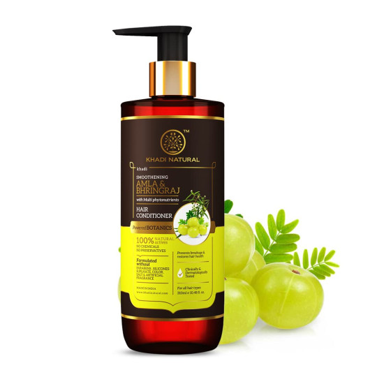 Khadi Natural Amla & Bhringraj Hair Conditioner - Nourishes & Smoothens