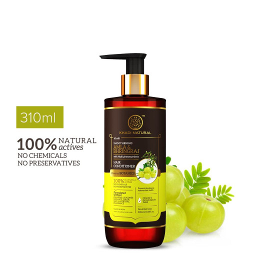 Khadi Natural Amla & Bhringraj Hair Conditioner - Nourishes & Smoothens