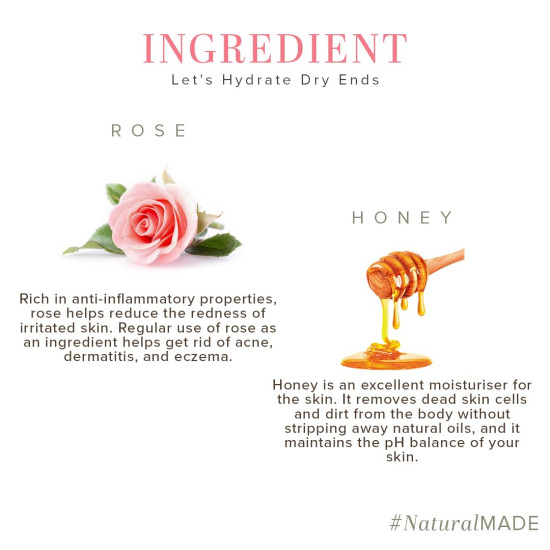Khadi Natural Rose & Honey Body Wash - Cleaner and Glowing Skin