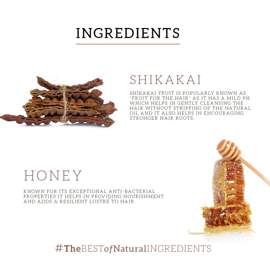 KHADI NATURAL Shikakai & Honey Hair Mask - Nourish & Strengthen