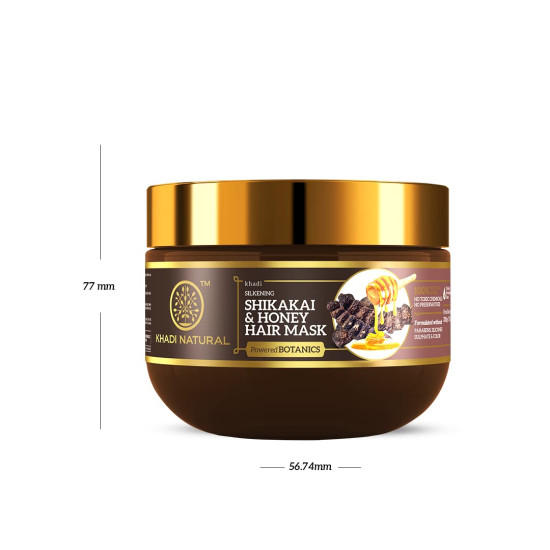 KHADI NATURAL Shikakai & Honey Hair Mask - Nourish & Strengthen