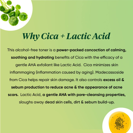 Dot & Key Cica Calming Skin Clarifying Toner - For Acne Prone Skin