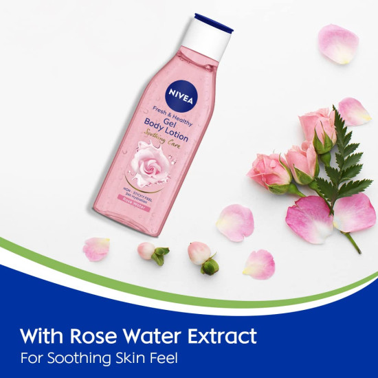 NIVEA Gel Body Lotion 75 ml - Refreshing Care for 24H Hydration