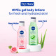 NIVEA Gel Body Lotion 200 ml - Refreshing Care with Rose Water