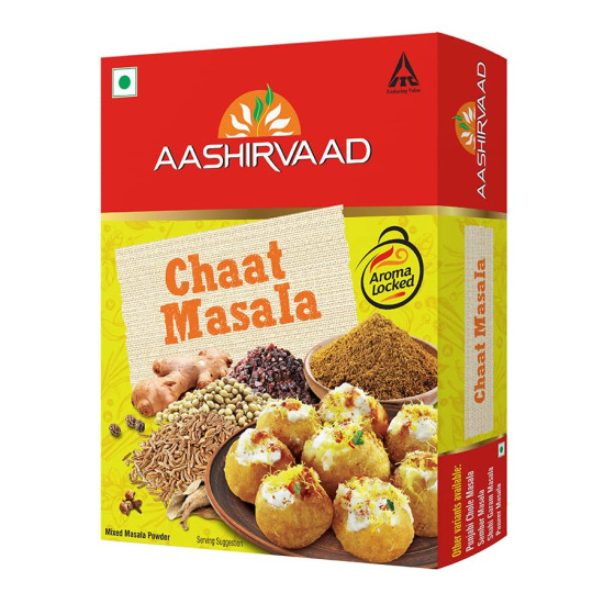 Aashirvaad Chaat Masala 100g - Exquisite Spice Blend